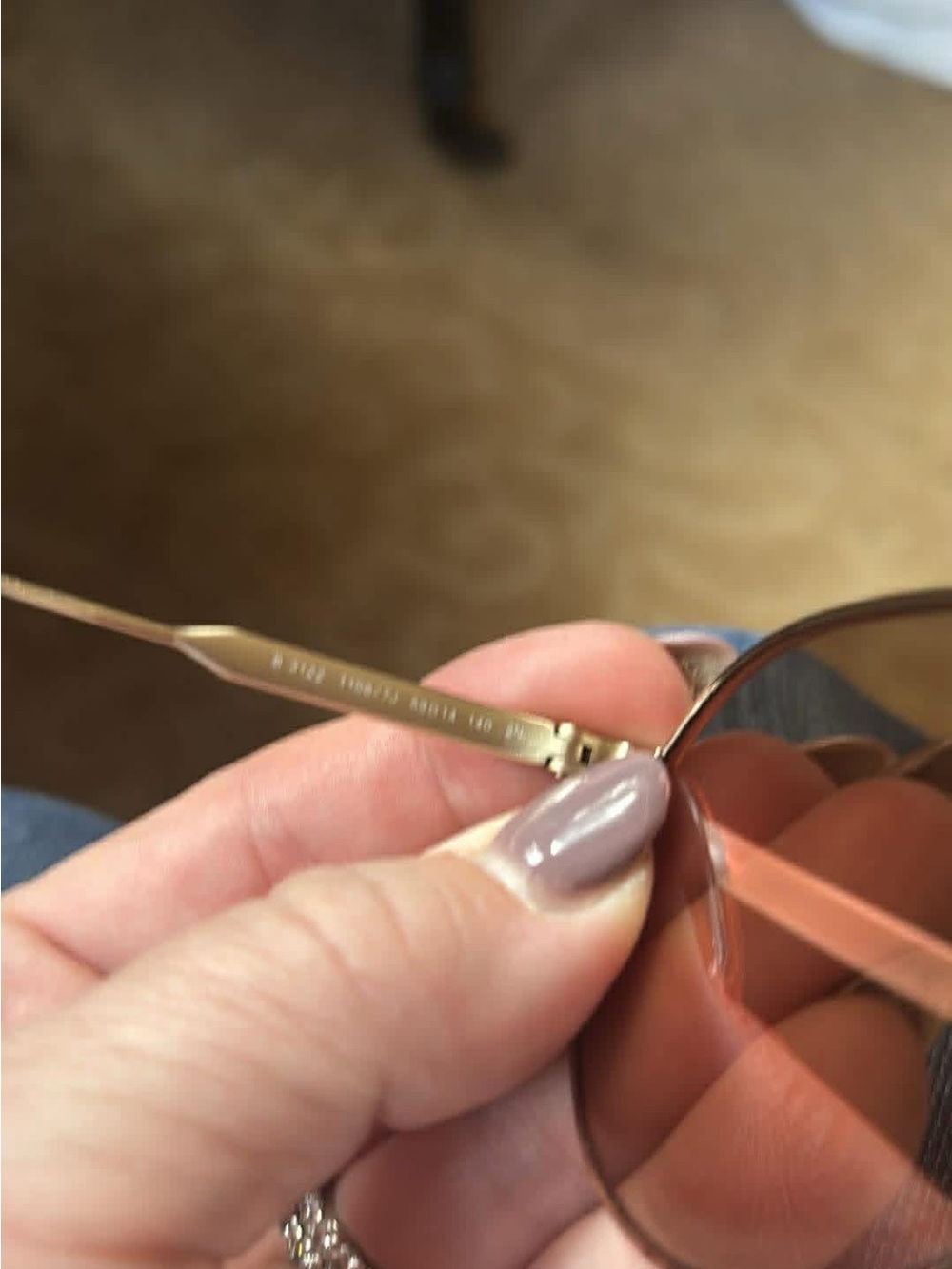 Burberry Brown and Tan Branded Sunglasses Case with Card - Picture 9 of 9